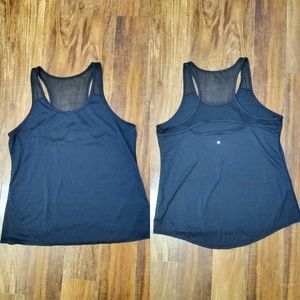 • Black Workout Tank Top •